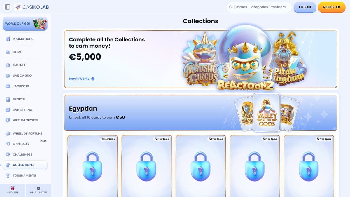 Collections CasinoLab Casino