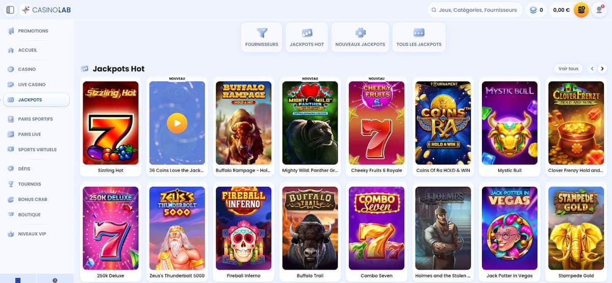 Jackpot CasinoLab Casino