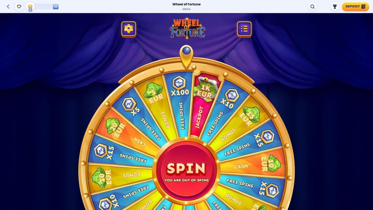 Wheel of fortune CasinoLab Casino