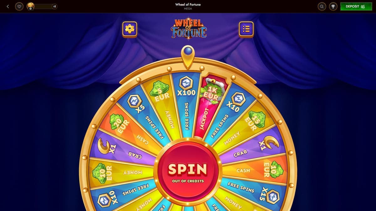 Wheel of fortune Legiano Casino