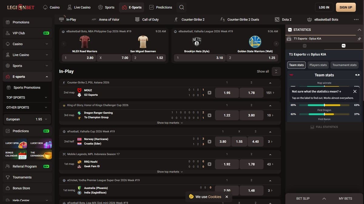 Esports LegionBet Casino