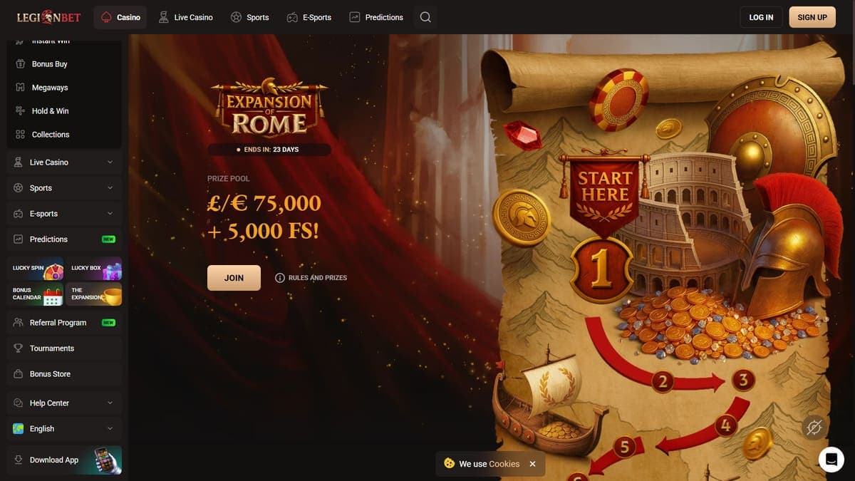 Rome Expansion LegionBet Casino
