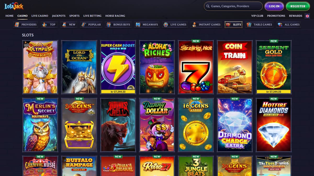 Slots LolaJack Casino