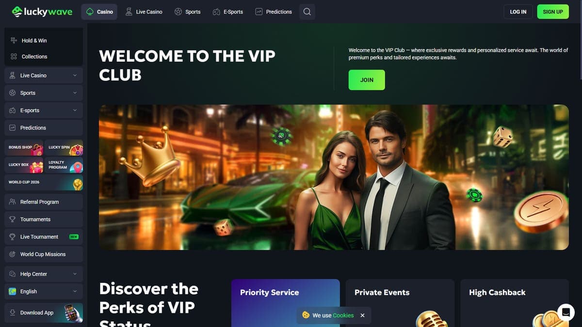 VIP Club Lucky Wave Casino