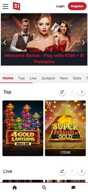 Lucky 31 casino