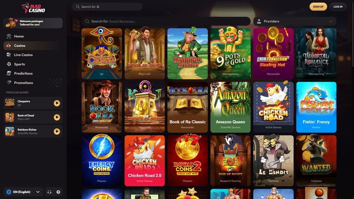 Slots Mad Casino