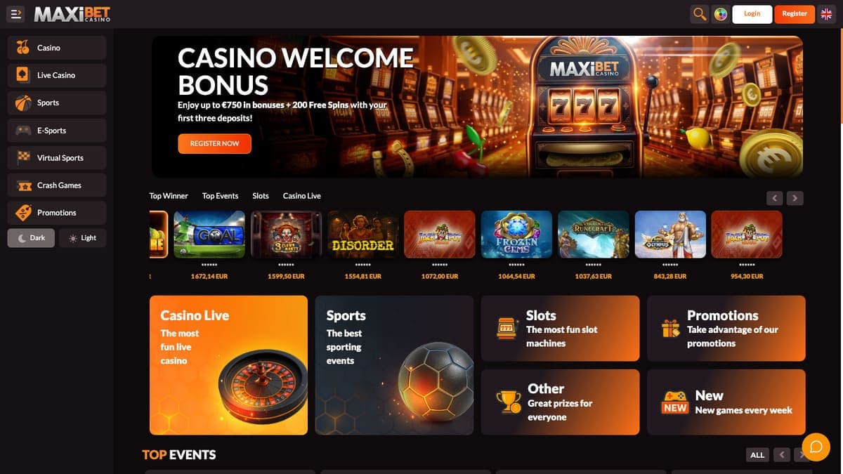 MaxiBet casino