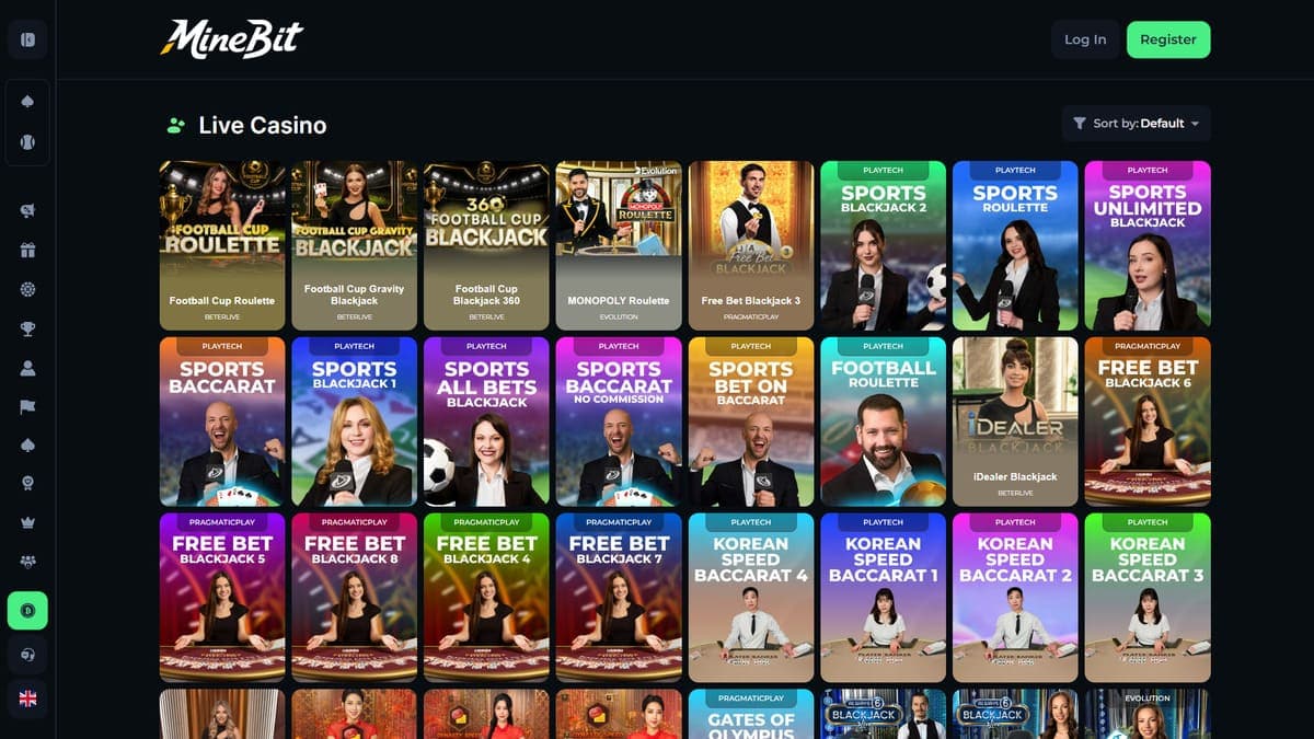 Live casino Minebit Casino