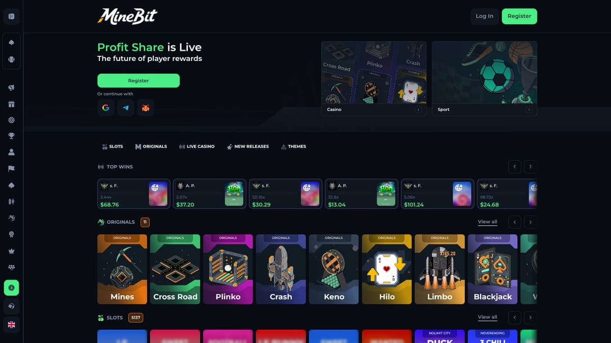 Minebit casino