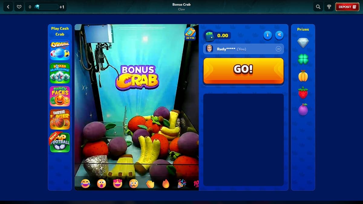 Bonus Crab My Empire Casino