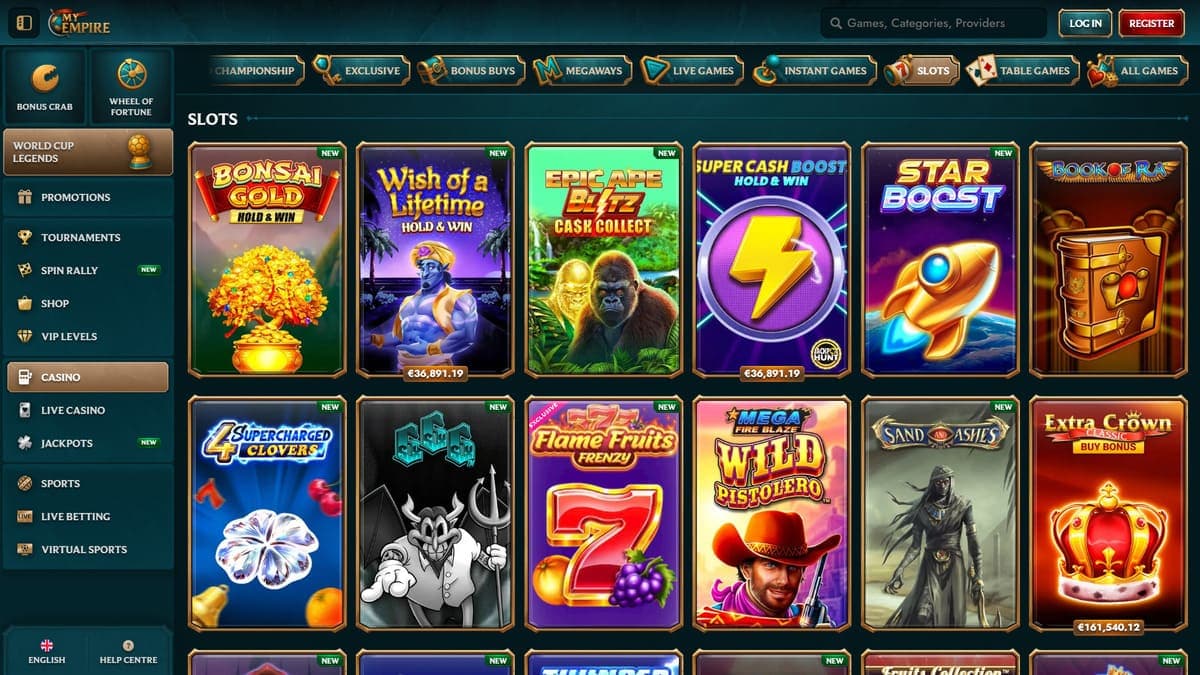 Slots My Empire Casino