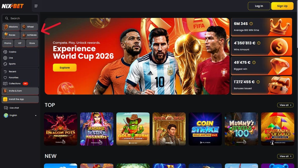 Loyalty Nixbet Casino