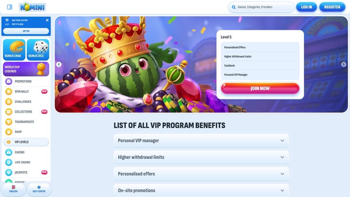 VIP Nomini Casino