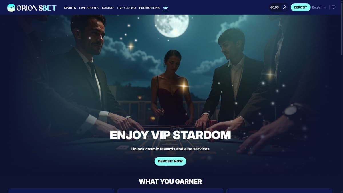 VIP program OrionsBet Casino
