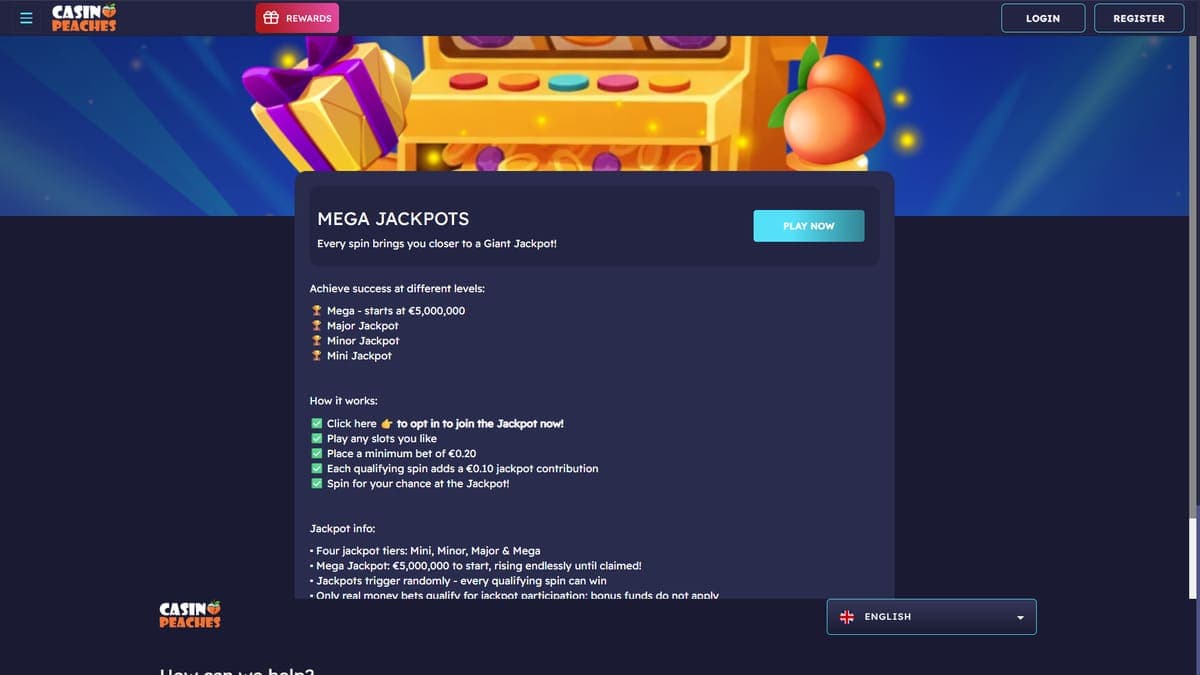 Jackpot Casino Peaches Casino