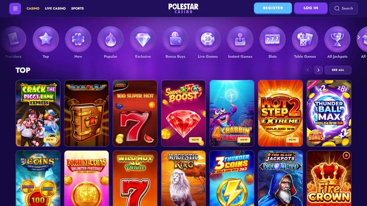 Gaming PoleStar Casino