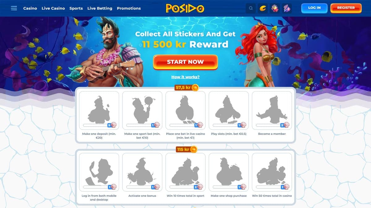 Achievements Posido
