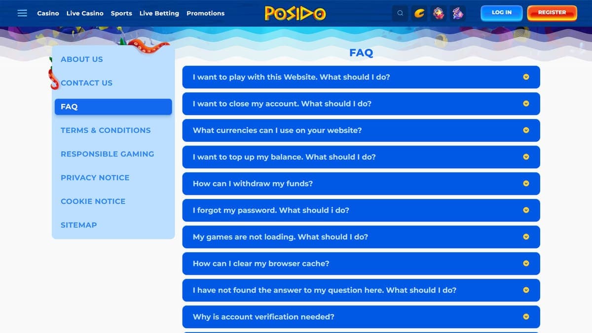 FAQ Posido
