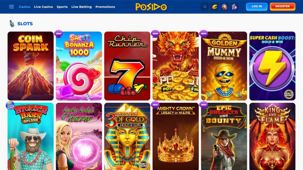 Slot machines Posido