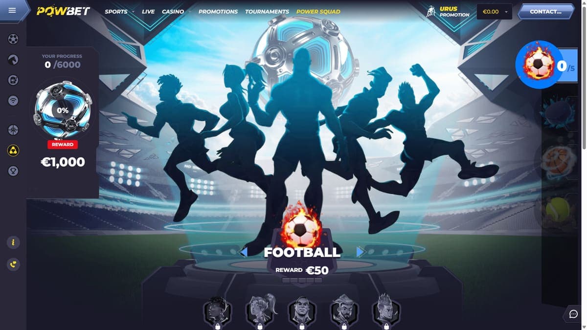 Power squad Powbet Casino