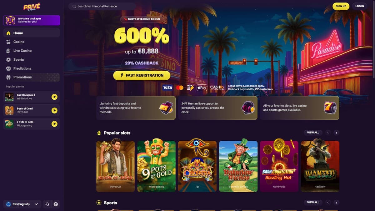 Privé casino