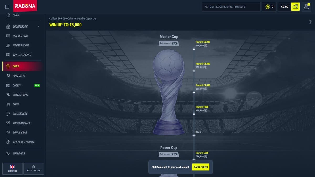 Cup Rabona Casino