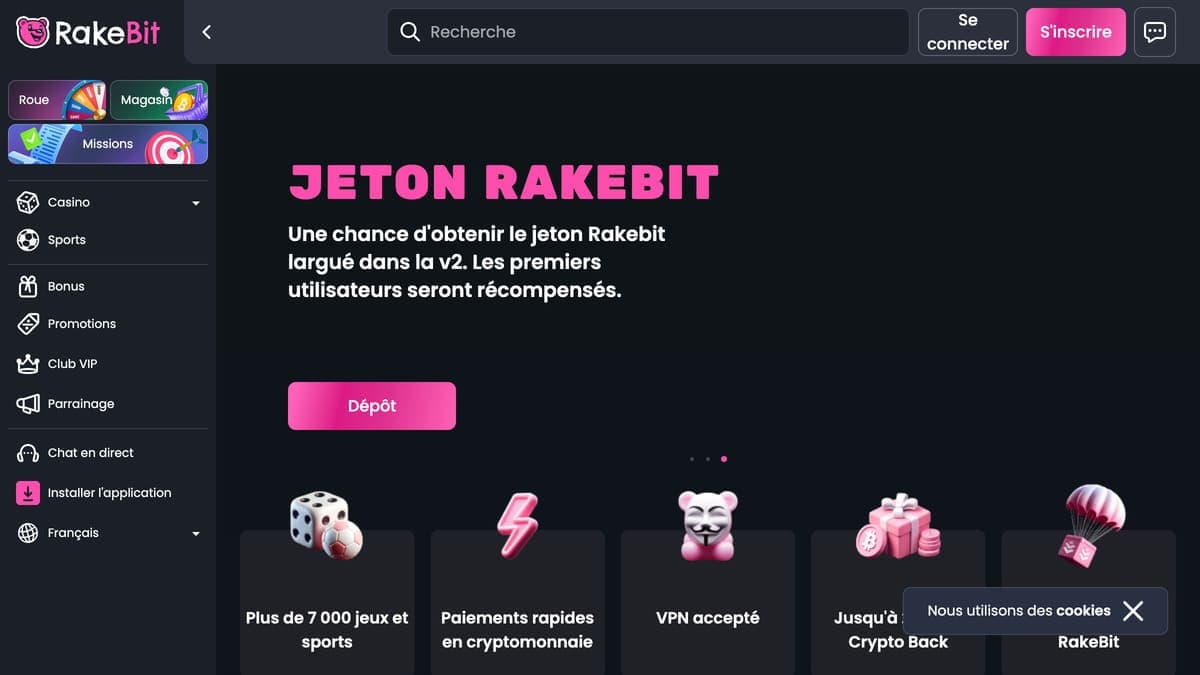Rakebit casino