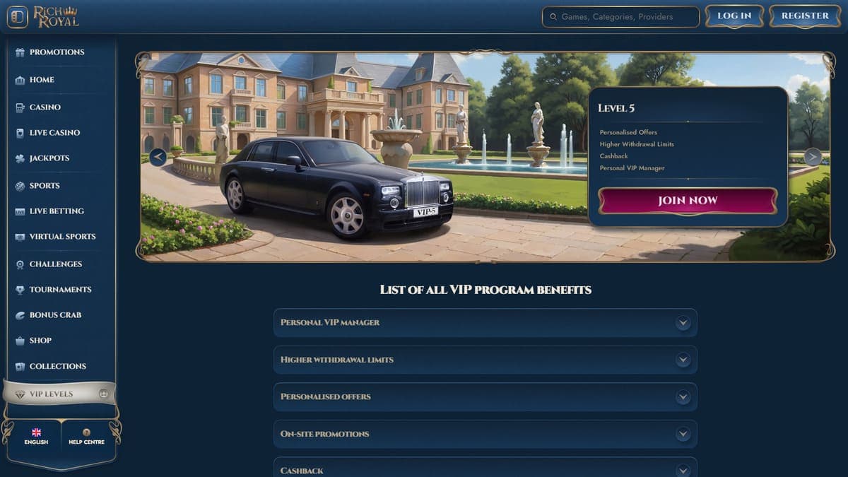 VIP RichRoyal Casino