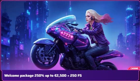 Welcome bonus Roby Casino