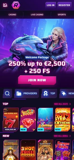 Roby casino mobile
