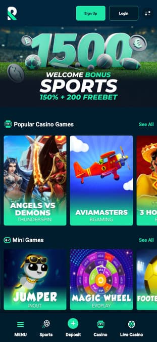 Rolletto casino mobile