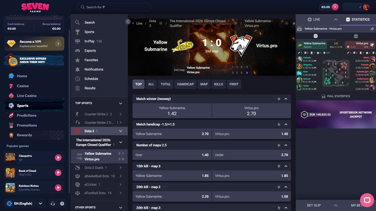 ESports Seven Casino