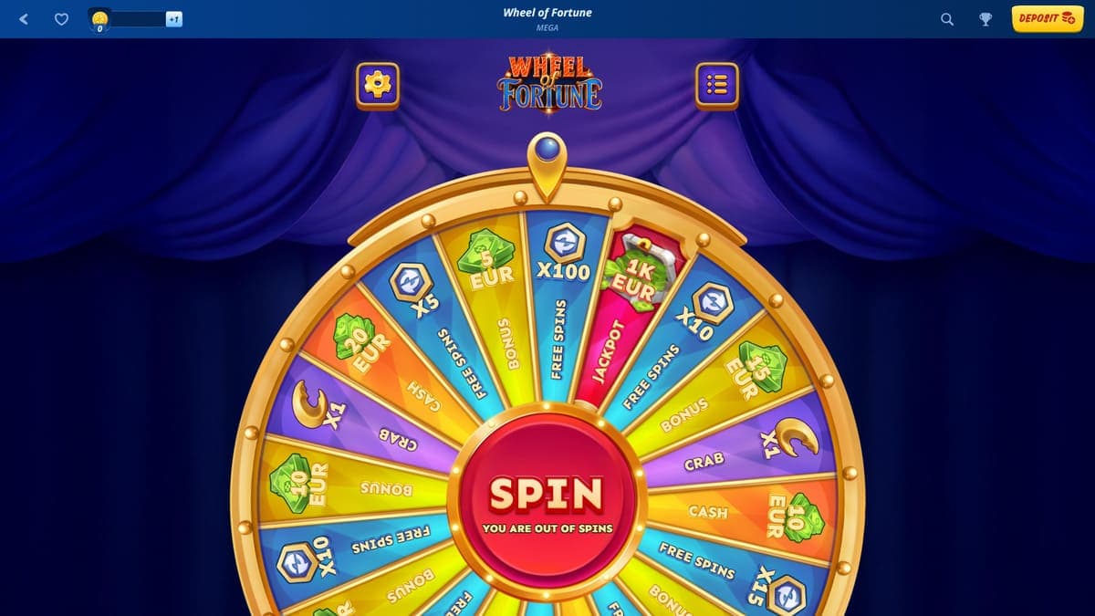 Wheel of fortune SG Casino