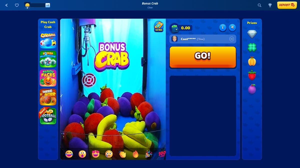 Crab bonus SG Casino