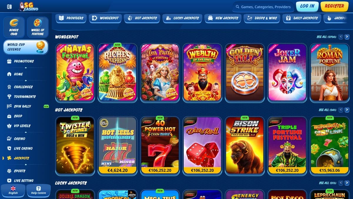 Jackpot SG Casino