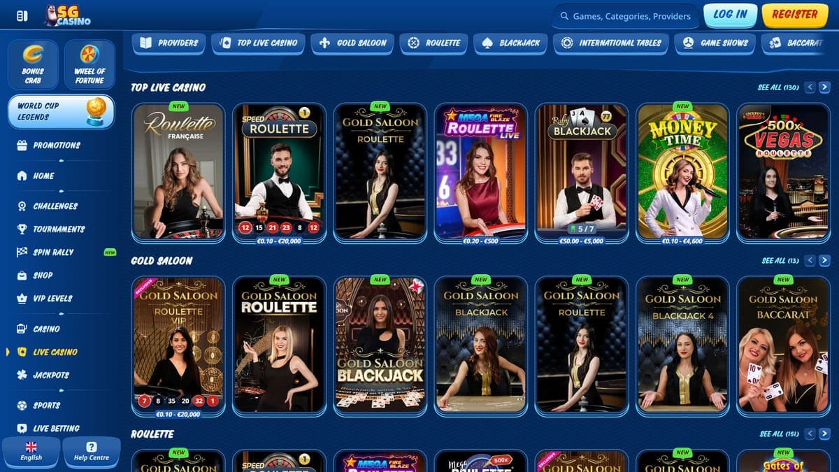 Live SG Casino