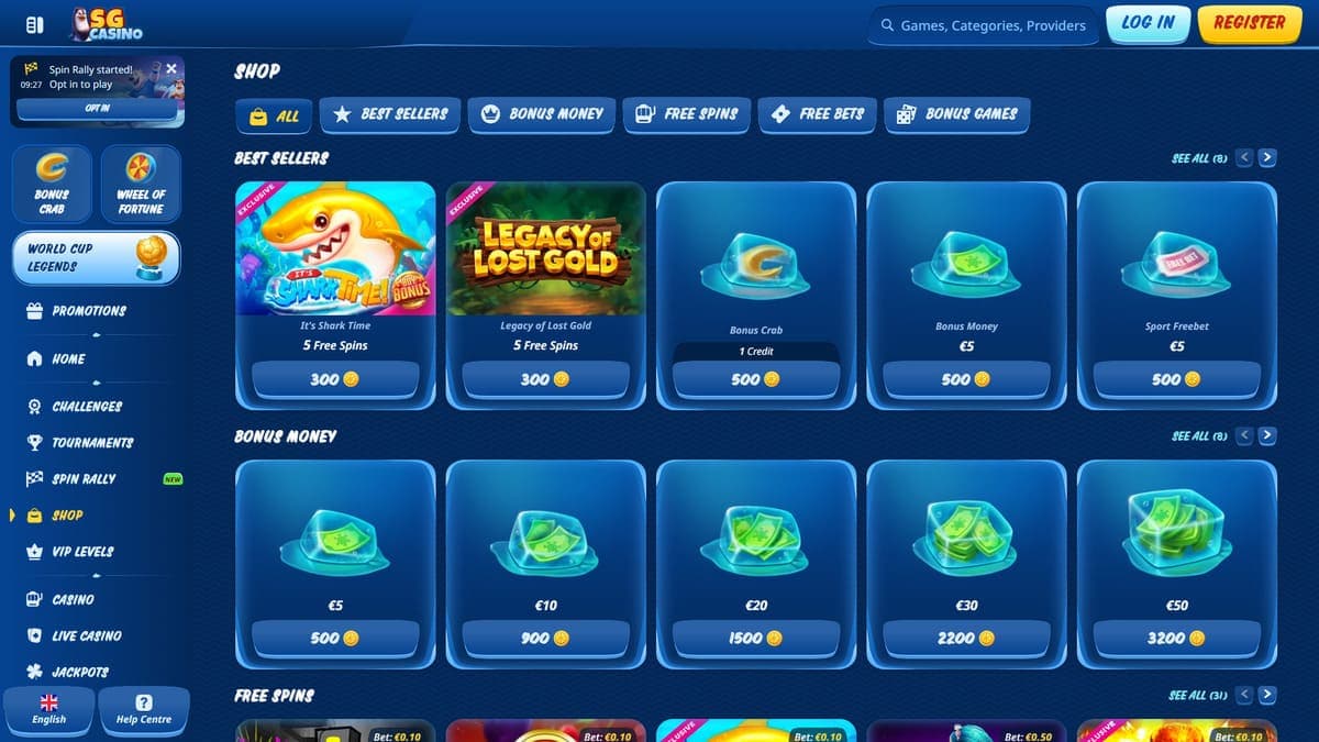 Shop SG Casino