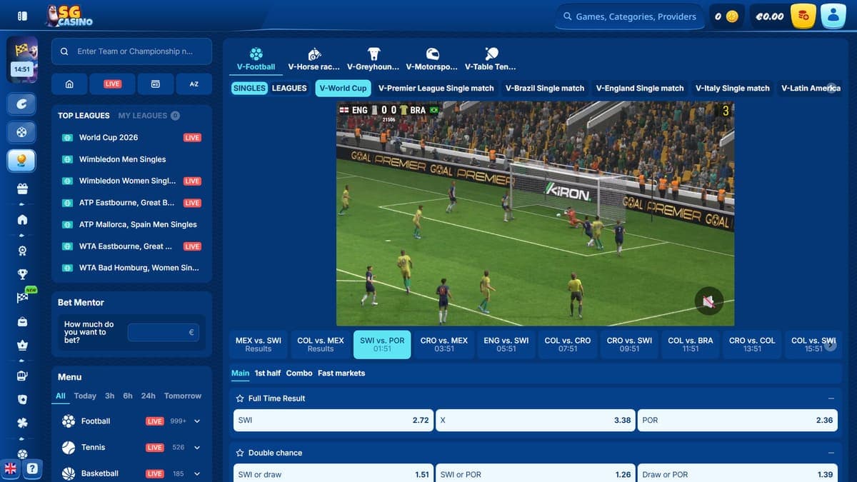 Sportsbook SG Casino