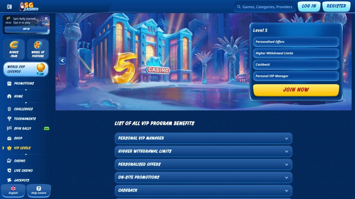 VIP SG Casino