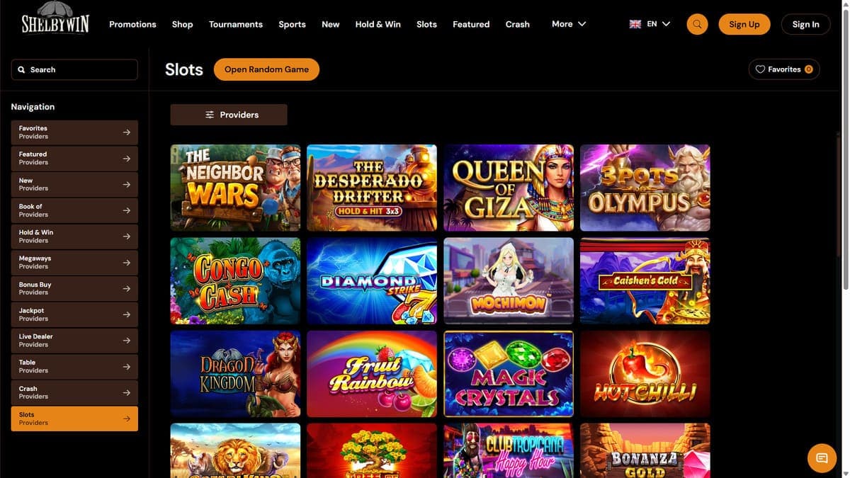 Slots ShelByWin Casino