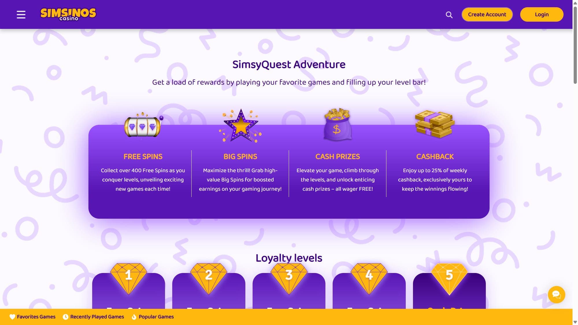 Quest Simsinos Casino
