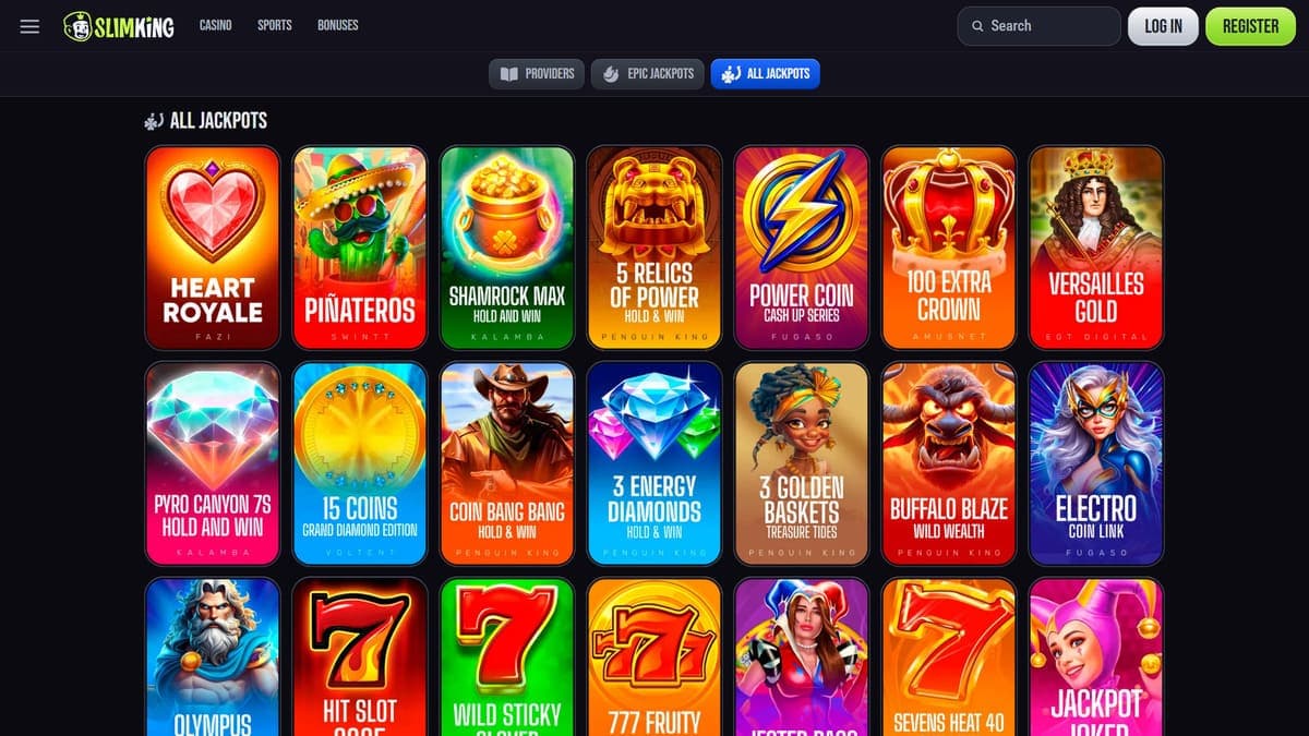 Jackpot Slim King Casino