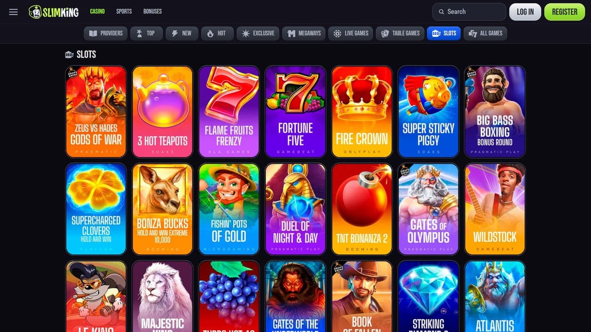 Slot machines Slim King Casino