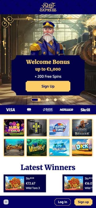 SlotExpress casino mobile