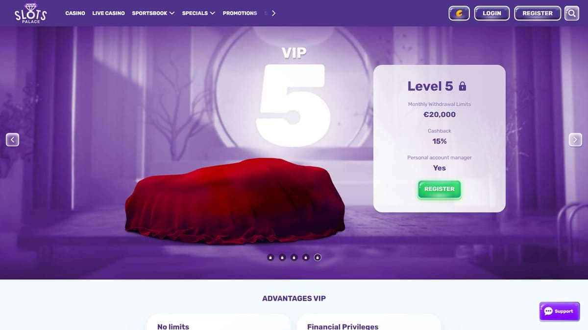VIP SlotsPalace Casino