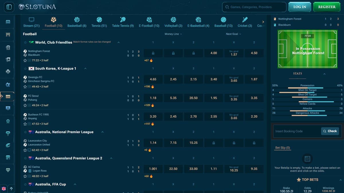 Firefox bug Slotuna Casino