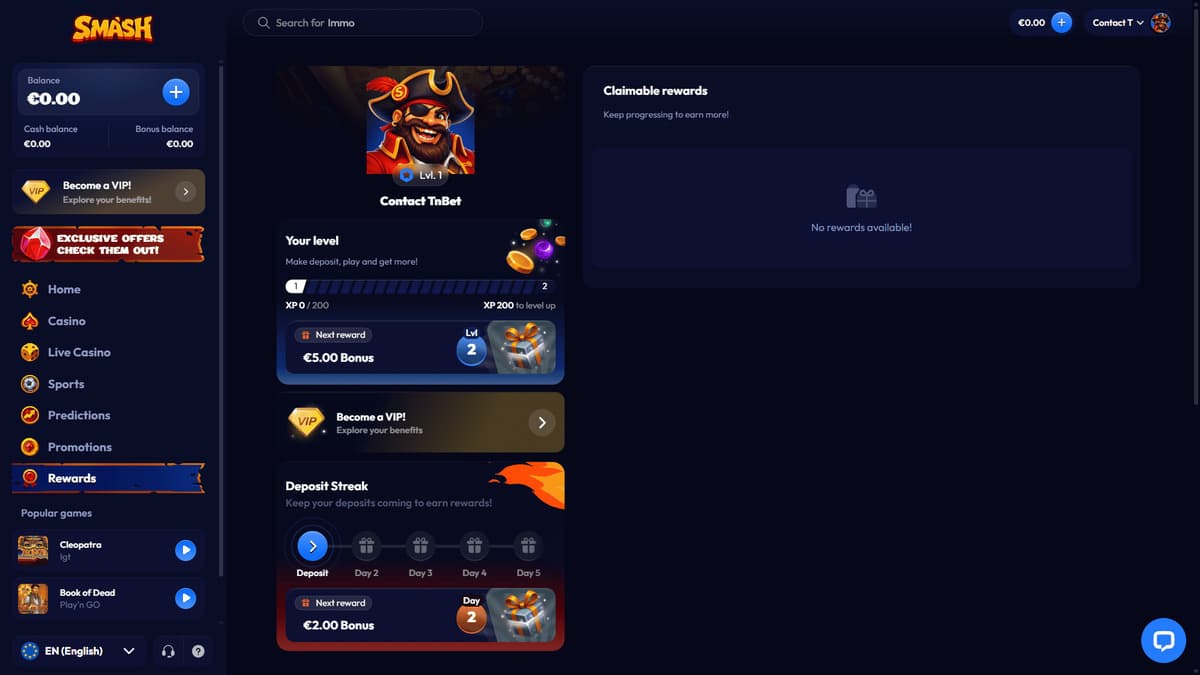 Rewards Smash Casino