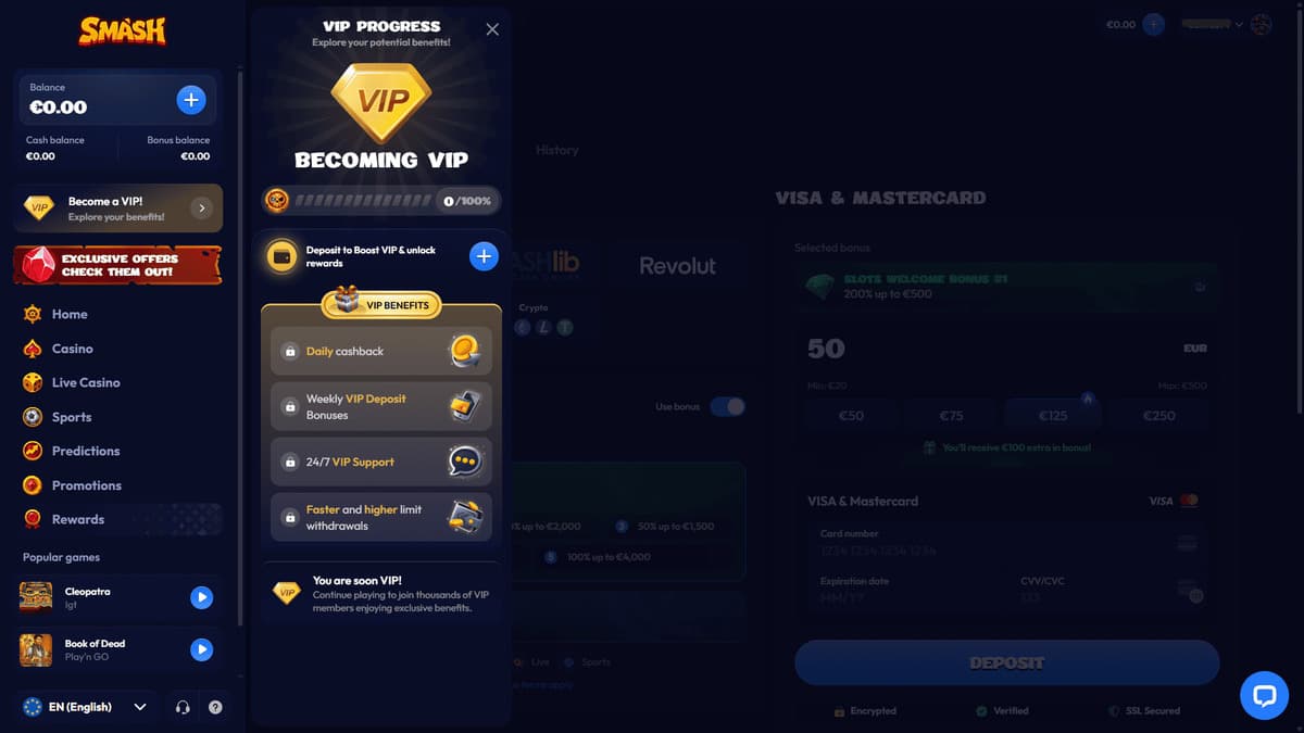 VIP Smash Casino