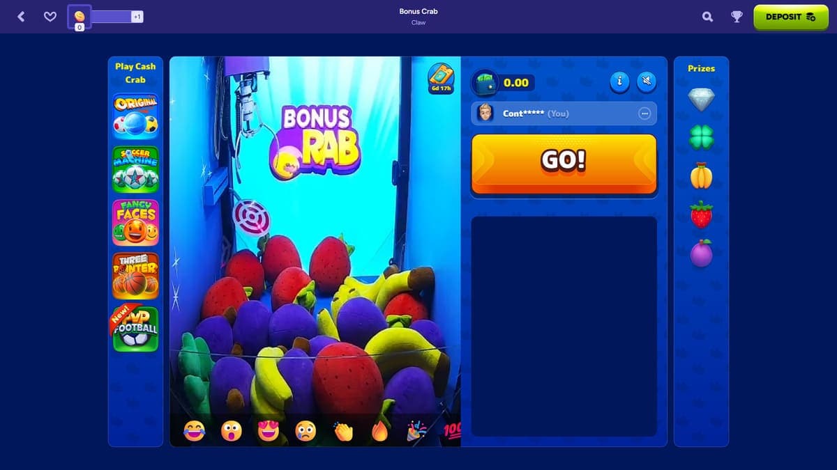 Bonus Crab Spinbara Casino