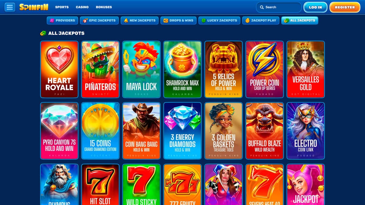 Jackpot SpinFin Casino